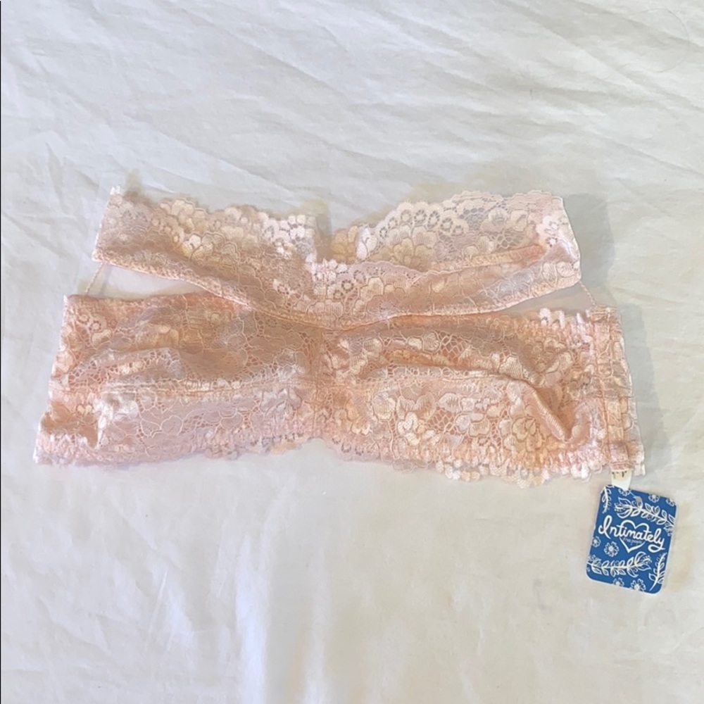 New Free People Peach Blush Bra